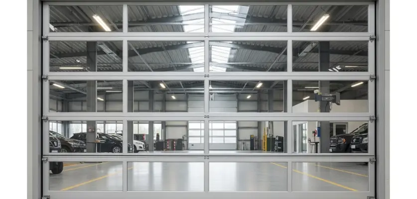 Tam Görüş Sağlayan Seksiyonel Kapılar